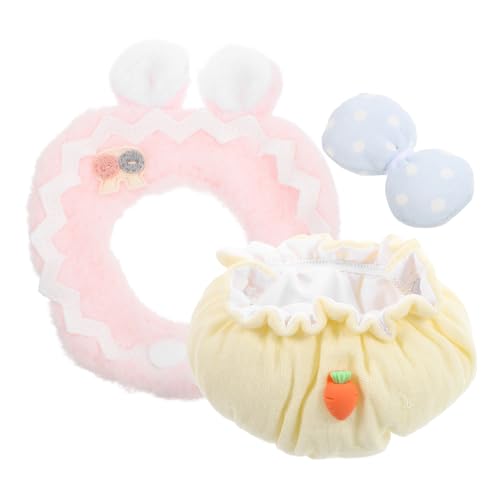 ERINGOGO Baumwolle Plüsch Bär Kleidung Set 1pc Bär 20cm Puppe Kleidung Bib Unterhose Kleinkinder von ERINGOGO