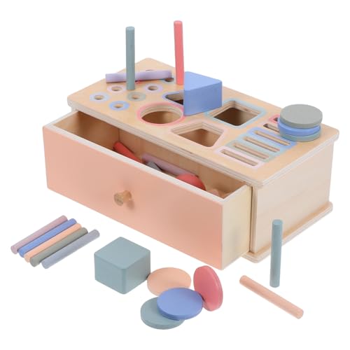 ERINGOGO 1 Satz Formen und Farben Sortierbox für Kleinkinder Interaktives Lernspielzeug für Alter von Jahren Frühkindliche Bildungsspielzeuge von ERINGOGO
