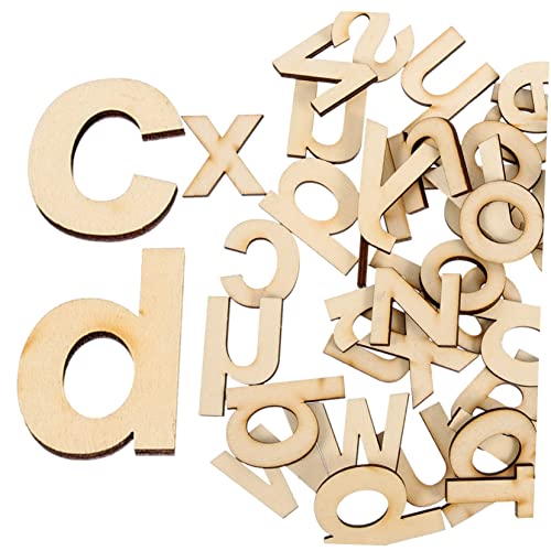 ERINGOGO 1 Satz Graffiti-Holzbuchstaben für die Wand Fall klein unvollendet hoch wandverkleidung wand polsterung Buchstabenspielzeug aus Holz wand buchstaben zeichen dekoration von ERINGOGO