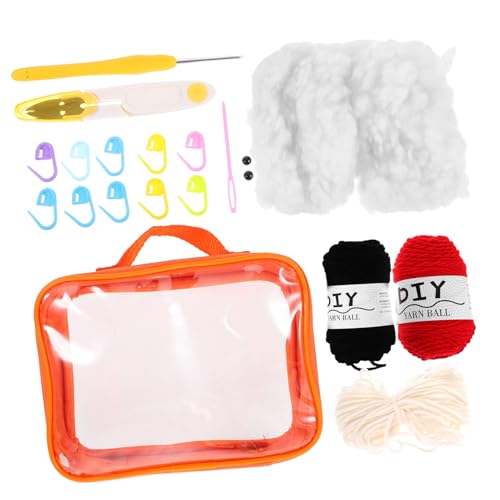 ERINGOGO 1 Satz Häkelmaterialbeutel Häkeltier-Kit Häkelset Häkelkit Häkelstarter -Kit Bastelset Häkelzubehör Strickset Stickset für Anfänger gehäkeltes Nähset Häkelpakete für Anfänger Garn ERINGOGO 1 Satz Häkelmaterialbeutel Häkeltier-Kit Häkelset Häkelkit Häkelstarter -Kit Bastelset Häkelzubehör Strickset Stickset für Anfänger gehäkeltes Nähset Häkelpakete für Anfänger Garn von ERINGOGO