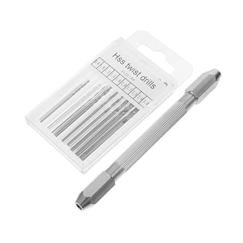 ERINGOGO 1 Satz Hexagonale doppelköpfige Handbohrer Sechskantbohrer Mini-Sechskant-Reparaturbohrer Reparaturset ansehen Professionelles Uhrenreparaturset Drill Bit Kit Messing Silber ERINGOGO 1 Satz Hexagonale doppelköpfige Handbohrer Sechskantbohrer Mini-Sechskant-Reparaturbohrer Reparaturset ansehen Professionelles Uhrenreparaturset Drill Bit Kit Messing Silber von ERINGOGO