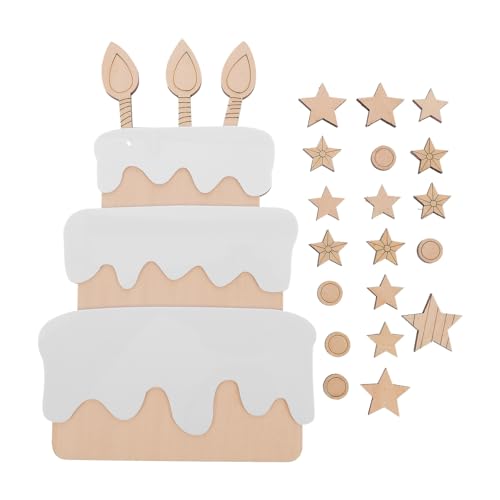 ERINGOGO 1 Satz Holzkuchenkarte für Dekorationen Wanddekoration Thema Feierdekoration Geburtstagsschild Dekoration Geburtstagsversorgung Geburtstagsfeier Geburtstagsprop hölzern Khaki ERINGOGO 1 Satz Holzkuchenkarte für Dekorationen Wanddekoration Thema Feierdekoration Geburtstagsschild Dekoration Geburtstagsversorgung Geburtstagsfeier Geburtstagsprop hölzern Khaki von ERINGOGO