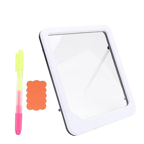 ERINGOGO 1 Satz Leuchtende Schreibtafel zeichnen Tablet Kinderlernbrett löschbare LED-Anschlagtafel LED Zeichenbrett Graffiti-Schreibtafel ABS und elektronische Komponenten Weiß ERINGOGO 1 Satz Leuchtende Schreibtafel zeichnen Tablet Kinderlernbrett löschbare LED-Anschlagtafel LED Zeichenbrett Graffiti-Schreibtafel ABS und elektronische Komponenten Weiß von ERINGOGO