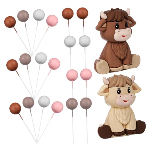 ERINGOGO 1 Satz Party Kuchen Dekoration Kuchen -topper Mini-ballon-kuchen-topper Dekorationen Mit Nutztieren Hochlandkuh-partyzubehör Tortenaufsatz Für Die Babyparty -topper ERINGOGO 1 Satz Party Kuchen Dekoration Kuchen -topper Mini-ballon-kuchen-topper Dekorationen Mit Nutztieren Hochlandkuh-partyzubehör Tortenaufsatz Für Die Babyparty -topper von ERINGOGO