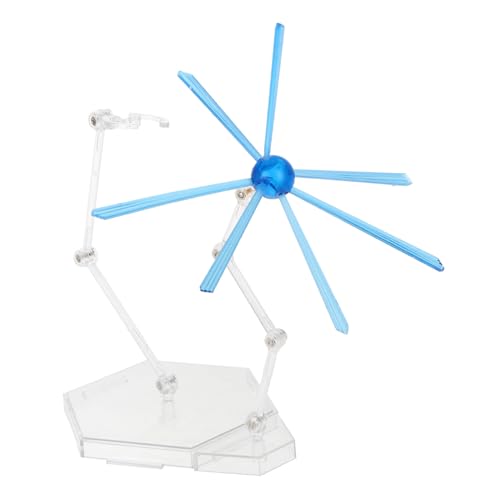 ERINGOGO 1 Satz Puppenständer Figurenständer Figuren-Display-Basis Effekte für Actionfiguren Figurenbasiszubehör Aktionsbasis-Präsentationsständer Figur Zubehör Plastik Blau von ERINGOGO