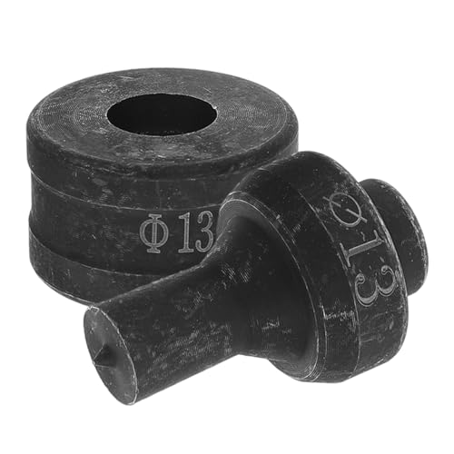 ERINGOGO 1 Satz Stanzmatrize Lochstanzen runder Würfel hydraulisches Stanzzubehör hydraulisches Stanzwerkzeug hydraulische Stanzmaschine manueller Bausatz Metall Black von ERINGOGO