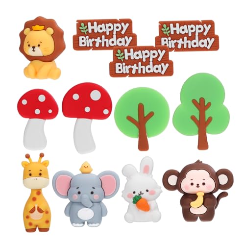 ERINGOGO 1 Satz Tierfiguren Tortendeko Tlg Waldtiere Cake Topper für Babyparty und Anlässe Realistische Deko Figuren aus Weichem Material Sicher und Einfach zu Verwenden ERINGOGO 1 Satz Tierfiguren Tortendeko Tlg Waldtiere Cake Topper für Babyparty und Anlässe Realistische Deko Figuren aus Weichem Material Sicher und Einfach zu Verwenden von ERINGOGO