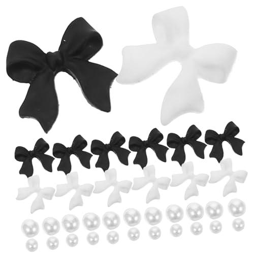 ERINGOGO 1 Schachtel DIY Nagelkunst Charms mit Schleifen und Perlen Flache Rückseite Bunte Nail Art Verzierungen Fächer Box für Mädchen Maniküre Geeignet für Natürliche und Künstliche ERINGOGO 1 Schachtel DIY Nagelkunst Charms mit Schleifen und Perlen Flache Rückseite Bunte Nail Art Verzierungen Fächer Box für Mädchen Maniküre Geeignet für Natürliche und Künstliche von ERINGOGO