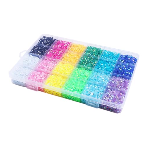 ERINGOGO 1 Schachtel Fach Jelly Resin Strasssteine Transparent Maniküre Nail Art DIY Schmucksteine für Fingernägel Kreative Nagelverzierung Zubehör ERINGOGO 1 Schachtel Fach Jelly Resin Strasssteine Transparent Maniküre Nail Art DIY Schmucksteine für Fingernägel Kreative Nagelverzierung Zubehör von ERINGOGO