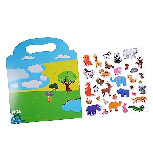 ERINGOGO 1 Set Bubble Stickerbuch Stickerbuch DIY Stickerbücher Stickerbuch Für Kleinkinder Stickerbuch Für Kleinkind Stickerbücher Sticker Für Aktivitätsbuch Papier von ERINGOGO