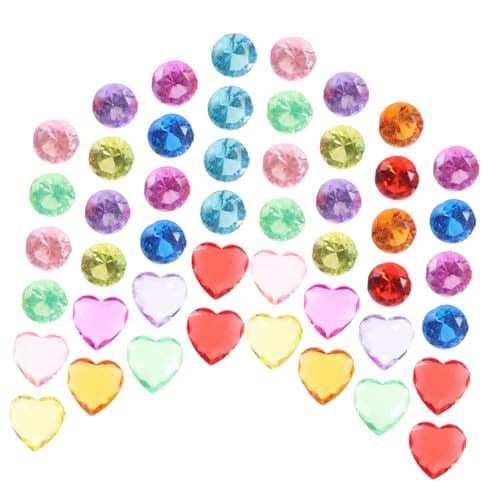 ERINGOGO 1 Set Diamant Edelstein Edelsteine ​​Für Pool Tauch Edelsteine Mehrzweck Schatz Juwelen Für Vasenfüller Edelstein Künstlicher Edelstein Edelsteine ​​Aus von ERINGOGO