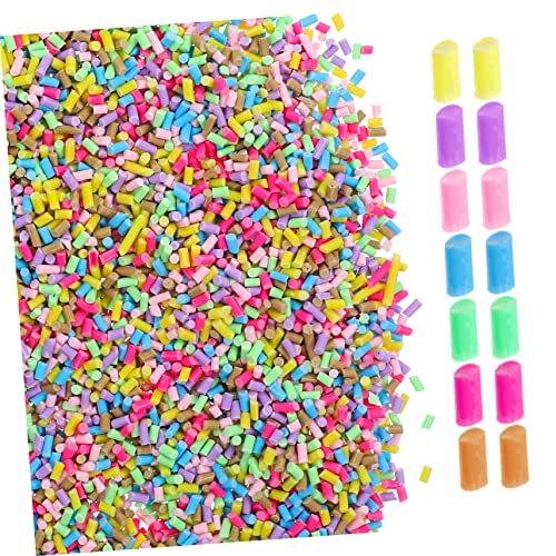 ERINGOGO Perlen-Set Bunte Künstliche Streusel Für Dekorationen Aus Polymer-ton Dekorativer Telefonschmuck Zubehör Festival-Charms Armband-Set von ERINGOGO