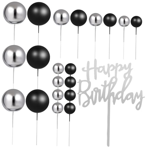 ERINGOGO 1 Set Schwarz Gold Tortendekoration Tortenaufsätze „Happy Birthday“ Happy Birthday Tortenaufsätze Goldene Discokugel Tortendekoration Happy Birthday Aufsätze Torteneinlage ERINGOGO 1 Set Schwarz Gold Tortendekoration Tortenaufsätze „Happy Birthday“ Happy Birthday Tortenaufsätze Goldene Discokugel Tortendekoration Happy Birthday Aufsätze Torteneinlage von ERINGOGO