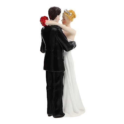 ERINGOGO 1stück Braut Und Bräutigam Cake Topper Aus Resin Hochzeitsdeko Für Kreative Partys Lebendige Figuren Für Kuchenverzierungen Für Feiern ERINGOGO 1stück Braut Und Bräutigam Cake Topper Aus Resin Hochzeitsdeko Für Kreative Partys Lebendige Figuren Für Kuchenverzierungen Für Feiern von ERINGOGO