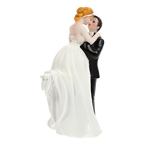 ERINGOGO 1 Stück Braut Und Bräutigam Ornamente Hochzeitsdekorationen Hochzeitstortenaufsatz Hochzeitsmodell Aufsatz Braut Und Bräutigam Figuren Brautparty Braut Und Bräutigam von ERINGOGO