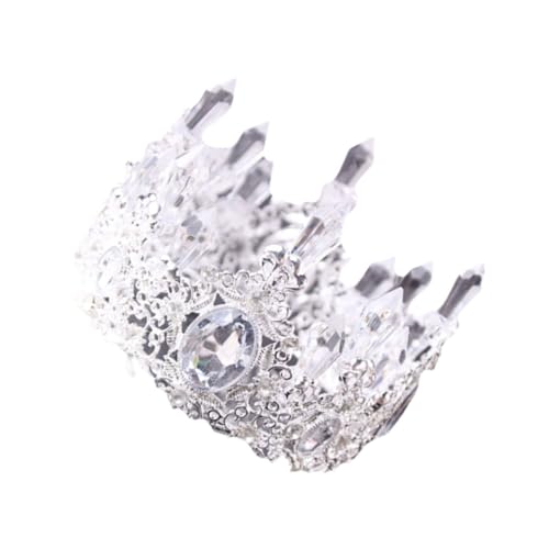 ERINGOGO 1 Stück Kristallkrone Kristalldekoration Kronen zur Dekoration Krone für Kuchen Tiara-Krone Krone Parteibevorzugung Krone für Frauen Kuchendekorationen Kronenverzierungen Weiß ERINGOGO 1 Stück Kristallkrone Kristalldekoration Kronen zur Dekoration Krone für Kuchen Tiara-Krone Krone Parteibevorzugung Krone für Frauen Kuchendekorationen Kronenverzierungen Weiß von ERINGOGO