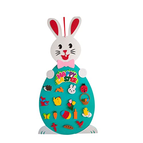 ERINGOGO 1 Stück Osterspielzeug Zum Aufhängen Osterspiel-hängedekoration Ostern-diy-kaninchenspielzeug Anhänger Mit Osterspiel von ERINGOGO