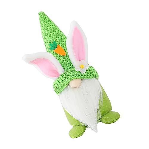 ERINGOGO 1 Stück gesichtslose Kaninchenverzierung Tal Mini thematisiert Plüsch weihnachtsdeko Ostervorräte GNOME -Puppe Puppenverzierung Osterpuppe Stoff Green ERINGOGO 1 Stück gesichtslose Kaninchenverzierung Tal Mini thematisiert Plüsch weihnachtsdeko Ostervorräte GNOME -Puppe Puppenverzierung Osterpuppe Stoff Green von ERINGOGO