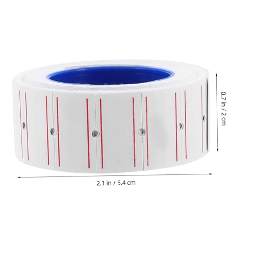 ERINGOGO 10 Rollen Preisschild Etiketten Papier für Preisauszeichner Selbstklebend Labels Rolle Kompatibel mit Preisschildmaschinen Klar Lesbar für Supermärkte und Einzelhandel Geeignet ERINGOGO 10 Rollen Preisschild Etiketten Papier für Preisauszeichner Selbstklebend Labels Rolle Kompatibel mit Preisschildmaschinen Klar Lesbar für Supermärkte und Einzelhandel Geeignet von ERINGOGO