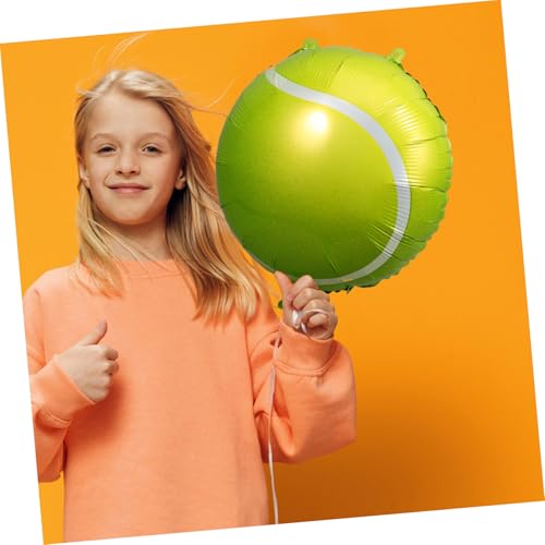 ERINGOGO 10 Stück Aufblasbare Tennisball Ballons Leicht Farbige Sport Motto Party Dekoration für Geburtstage Shower Tennis Fans ERINGOGO 10 Stück Aufblasbare Tennisball Ballons Leicht Farbige Sport Motto Party Dekoration für Geburtstage Shower Tennis Fans von ERINGOGO