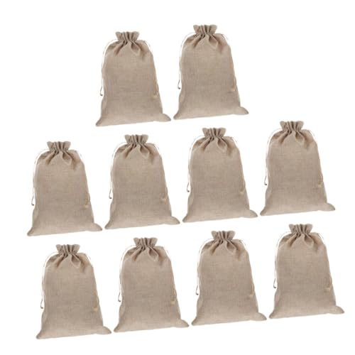 ERINGOGO 10 Stück Kleine Leinensäckchen mit Zugband Nachhaltige Jutebeutel aus Natürlichem Leinen Robuste Schmuckbeutel für Hochzeit Party Geschenkverpackung Wiederverwendbar und Kompakt ERINGOGO 10 Stück Kleine Leinensäckchen mit Zugband Nachhaltige Jutebeutel aus Natürlichem Leinen Robuste Schmuckbeutel für Hochzeit Party Geschenkverpackung Wiederverwendbar und Kompakt von ERINGOGO
