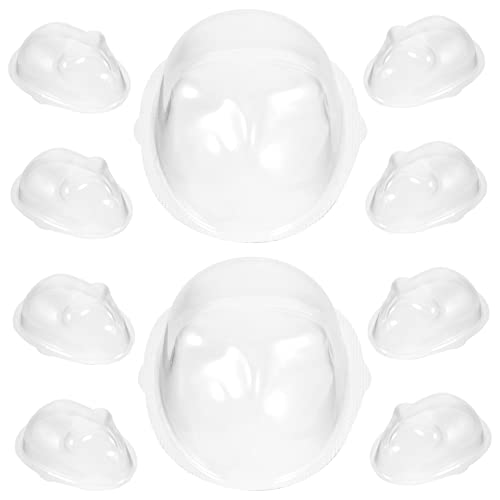 ERINGOGO 10 Stück Kleiner Puppenmaske für Selbstgemacht Transparente Gesichtsschutzmasken für Puppen Bastelzubehör für Kreative Spielideen ERINGOGO 10 Stück Kleiner Puppenmaske für Selbstgemacht Transparente Gesichtsschutzmasken für Puppen Bastelzubehör für Kreative Spielideen von ERINGOGO