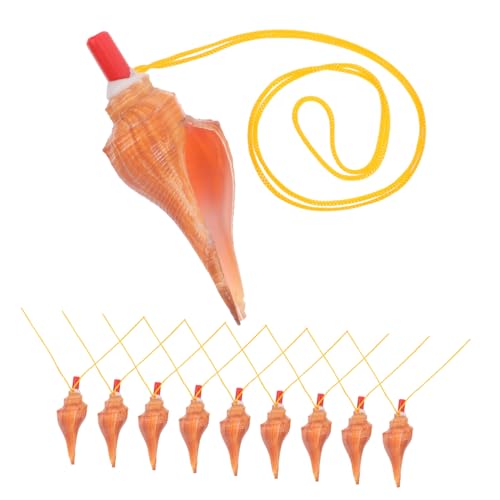ERINGOGO 10 Stück Schraubenwinkelpfeife Muschelförmige Pfeifen Gunst Der Geburtstagsfeier Outdoor-trainingspfeifen Muschelförmiges Pfeifenspielzeug Pfeife Für Kind Hülse ERINGOGO 10 Stück Schraubenwinkelpfeife Muschelförmige Pfeifen Gunst Der Geburtstagsfeier Outdoor-trainingspfeifen Muschelförmiges Pfeifenspielzeug Pfeife Für Kind Hülse von ERINGOGO
