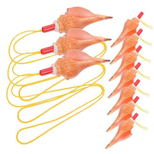 ERINGOGO 10 Stück Schraubenwinkelpfeife muschelförmige Pfeifen Kinderpfeifen- Pfeife für Kind Trainingscampingpfeifen Pfeifen mit Lanyard Muschelpfeife Plastik ERINGOGO 10 Stück Schraubenwinkelpfeife muschelförmige Pfeifen Kinderpfeifen- Pfeife für Kind Trainingscampingpfeifen Pfeifen mit Lanyard Muschelpfeife Plastik von ERINGOGO