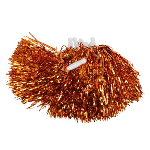 ERINGOGO 10 Stück Teiliges Cheerleader Pompons mit Wiederverwendbare Metallfolie Cheerleading Requisiten für Sportveranstaltungen Tanzaufführungen und Karnevalspartys Portable ERINGOGO 10 Stück Teiliges Cheerleader Pompons mit Wiederverwendbare Metallfolie Cheerleading Requisiten für Sportveranstaltungen Tanzaufführungen und Karnevalspartys Portable von ERINGOGO