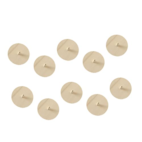 ERINGOGO 10 Stück Teiliges DIY Bastelset aus Unbehandeltem Holz für Gestalten von Kreiselspielzeugen für Kreative Spielstunden und Motorische Fähigkeiten ERINGOGO 10 Stück Teiliges DIY Bastelset aus Unbehandeltem Holz für Gestalten von Kreiselspielzeugen für Kreative Spielstunden und Motorische Fähigkeiten von ERINGOGO