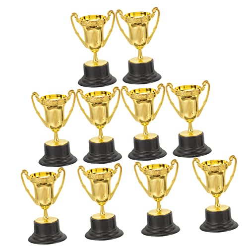 ERINGOGO 10 Stück Teiliges Mini Trophäen für Auszeichnungen für Sportwettbewerbe Partys und Klassenraumpreise für Geburtstagsfeiern und Wettbewerbe ERINGOGO 10 Stück Teiliges Mini Trophäen für Auszeichnungen für Sportwettbewerbe Partys und Klassenraumpreise für Geburtstagsfeiern und Wettbewerbe von ERINGOGO