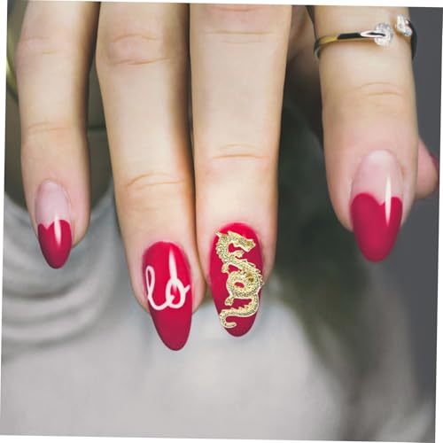 ERINGOGO 10 Stück Teiliges Nagelschmuck für Frauen Alloy Nail Charms mit Kreativem Drachen Design Langlebig Maniküre Dekorationen für Natürliche und Künstliche Fingernägel und Glänzend ERINGOGO 10 Stück Teiliges Nagelschmuck für Frauen Alloy Nail Charms mit Kreativem Drachen Design Langlebig Maniküre Dekorationen für Natürliche und Künstliche Fingernägel und Glänzend von ERINGOGO