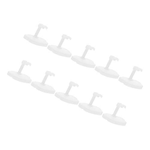ERINGOGO 10 Stück Teiliges Puppenständer Stabile Puppenhalterung für Kleine Figuren und Sammlerstücke Sicherer Doll Support Stand für Aufbewahrung und Präsentation dem Tisch von ERINGOGO