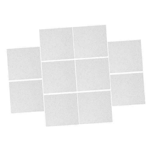 ERINGOGO 10 Stück Teiliges Weißes Augen-mesh für Masken Leichtes Atmungsaktives Netzgewebe Langlebig und Wiederverwendbar für Cosplay Fursuit Bühnenauftritte und Diy-maskenherstellung ERINGOGO 10 Stück Teiliges Weißes Augen-mesh für Masken Leichtes Atmungsaktives Netzgewebe Langlebig und Wiederverwendbar für Cosplay Fursuit Bühnenauftritte und Diy-maskenherstellung von ERINGOGO