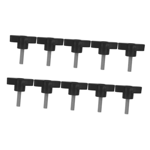 ERINGOGO 10 Stück Teiliges Z Förmige Hand Schrauben mit Ergonomischem Griff Leicht zu Klemmen Entfernen Vielseitig für Maschinen Möbel und Bauanwendungen von ERINGOGO