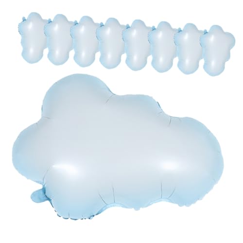 ERINGOGO 10 Stück Wolken Luftballons aus Aluminiumfolie Dekorative Pastellfarben Party Deko für Geburtstage Babyparty Festival Vielseitig Einsetzbar Langlebig und Sicher ERINGOGO 10 Stück Wolken Luftballons aus Aluminiumfolie Dekorative Pastellfarben Party Deko für Geburtstage Babyparty Festival Vielseitig Einsetzbar Langlebig und Sicher von ERINGOGO
