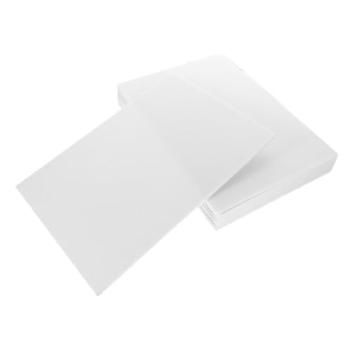 ERINGOGO 10-teiliges Bettlaken-set Zeichenbrett Für Bastelbedarf Schäume Selber Machen Bastelschäume Diy-versorgung Bastelzubehör Diy Zubehör Druckplatten Weiß Schaum von ERINGOGO