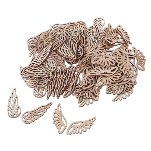 ERINGOGO 100 Stück Dekorativer Aufnäher Mit Flügeln Holzscheitscheiben Unvollendete Flügelhandwerke Engelsflügel Zum Basteln Unvollendeter Diy-graffiti-flügel Holzhandwerk Bambus Beige ERINGOGO 100 Stück Dekorativer Aufnäher Mit Flügeln Holzscheitscheiben Unvollendete Flügelhandwerke Engelsflügel Zum Basteln Unvollendeter Diy-graffiti-flügel Holzhandwerk Bambus Beige von ERINGOGO