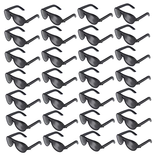 ERINGOGO 100 Stück Mini- Puppen Gläser Puppenbrillen Babypuppe Puppen für Puppe DIY Dress-up Puppe Mini-Brille PVC Black ERINGOGO 100 Stück Mini- Puppen Gläser Puppenbrillen Babypuppe Puppen für Puppe DIY Dress-up Puppe Mini-Brille PVC Black von ERINGOGO