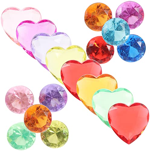 ERINGOGO 100 Stück Selbstklebende Acryl Diamant Gems für DIY Kunsthandwerk Dekoration von Handyhüllen Vasen und Mehr Schmucksteine für Kreative Projekte und Herzformen ERINGOGO 100 Stück Selbstklebende Acryl Diamant Gems für DIY Kunsthandwerk Dekoration von Handyhüllen Vasen und Mehr Schmucksteine für Kreative Projekte und Herzformen von ERINGOGO