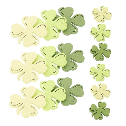 ERINGOGO 100 Stück Kleeblatt-Ausschnitte Aus Holz Für Den St. Patricks Day Urlaubsdekoration Irisches Glücks-Party-zubehör Für Zuhause ERINGOGO 100 Stück Kleeblatt-Ausschnitte Aus Holz Für Den St. Patricks Day Urlaubsdekoration Irisches Glücks-Party-zubehör Für Zuhause von ERINGOGO