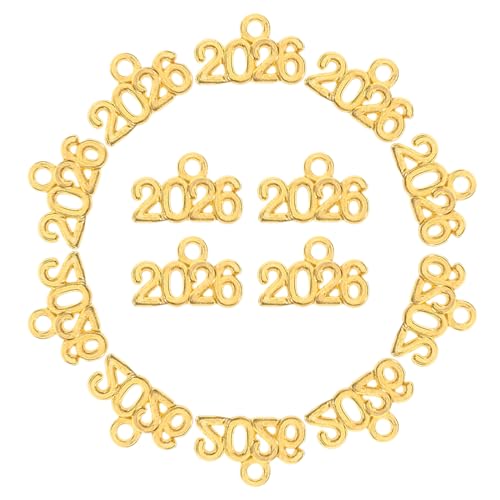 ERINGOGO 100stücke Charms Aus Legierung Jahr Charms Für Schlüsselanhänger Schmuckherstellung Und Bastelprojekte Dekorative Für Erinnerungsstücke Und ERINGOGO 100stücke Charms Aus Legierung Jahr Charms Für Schlüsselanhänger Schmuckherstellung Und Bastelprojekte Dekorative Für Erinnerungsstücke Und von ERINGOGO