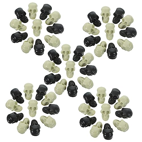ERINGOGO 100stücke Miniatur Schädel Deko Gruselige Halloween Skull Figuren Für Party Bar Zuhause Für Maskeraden Und Kostümpartys ERINGOGO 100stücke Miniatur Schädel Deko Gruselige Halloween Skull Figuren Für Party Bar Zuhause Für Maskeraden Und Kostümpartys von ERINGOGO