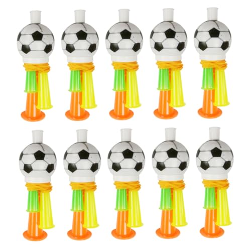 ERINGOGO 10Stücke Fußball Fan Jubelhorn Aus Hochwertigem Material Tragbar Für Sportveranstaltungen Und Feierlichkeiten Für Fans ERINGOGO 10Stücke Fußball Fan Jubelhorn Aus Hochwertigem Material Tragbar Für Sportveranstaltungen Und Feierlichkeiten Für Fans von ERINGOGO