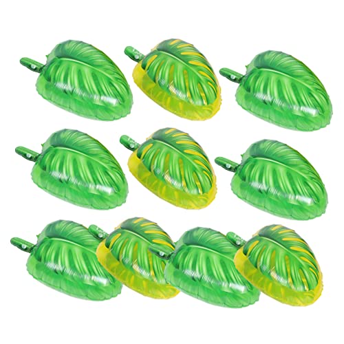 ERINGOGO 10Stücke Hawaiian Monstera Ballons Luftballons für Tropische Partys Dekoration für Geburtstagsfeiern und Sommerfeste Gelbe und Grüne Design Ballons ERINGOGO 10Stücke Hawaiian Monstera Ballons Luftballons für Tropische Partys Dekoration für Geburtstagsfeiern und Sommerfeste Gelbe und Grüne Design Ballons von ERINGOGO