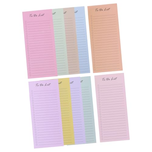 ERINGOGO 10Stücke Magnetischer Notizblock Wiederverwendbare Haftnotizen Bunten Macaron Farben Für Einkaufsliste To Do Listen Und Erinnerungen Haftet Sicher Rückstände ERINGOGO 10Stücke Magnetischer Notizblock Wiederverwendbare Haftnotizen Bunten Macaron Farben Für Einkaufsliste To Do Listen Und Erinnerungen Haftet Sicher Rückstände von ERINGOGO