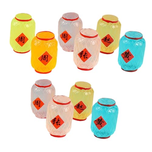 ERINGOGO 10Stücke Mini Luminous Lanterns Glow in The Dark Resin Lanterns for Unique Home Decor and Landscaping Miniature Night Lights for Creative Displays ERINGOGO 10Stücke Mini Luminous Lanterns Glow in The Dark Resin Lanterns for Unique Home Decor and Landscaping Miniature Night Lights for Creative Displays von ERINGOGO