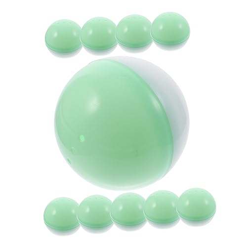 ERINGOGO 10Stücke Transparente Befüllbare Kunststoffkapseln mit Belüftungslöchern für Partygeschenke für Ostereier und Spielzeugautomaten ERINGOGO 10Stücke Transparente Befüllbare Kunststoffkapseln mit Belüftungslöchern für Partygeschenke für Ostereier und Spielzeugautomaten von ERINGOGO