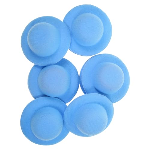 ERINGOGO 10stücke Miniatur Puppenhüte Imitation Strohhüte Für DIY Dekoration Bastelprojekte Und Mini-hausaccessoires von ERINGOGO