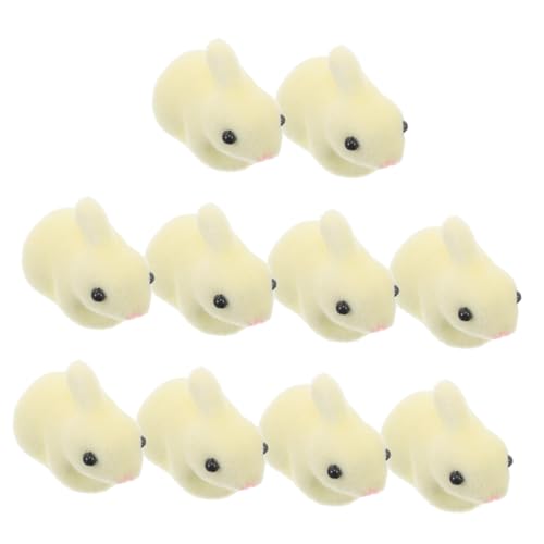 ERINGOGO 10stücke Miniatur Kaninchen Figuren Garten Dekoration Niedliche Mikrolandschaft Ornamente Für Feengarten Und Kreative Deko Für Ostern Und Kindergeburtstag ERINGOGO 10stücke Miniatur Kaninchen Figuren Garten Dekoration Niedliche Mikrolandschaft Ornamente Für Feengarten Und Kreative Deko Für Ostern Und Kindergeburtstag von ERINGOGO